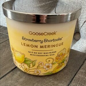 Goose Creek Lemon Meringue Candle from the Strawberry Shortcake Collection